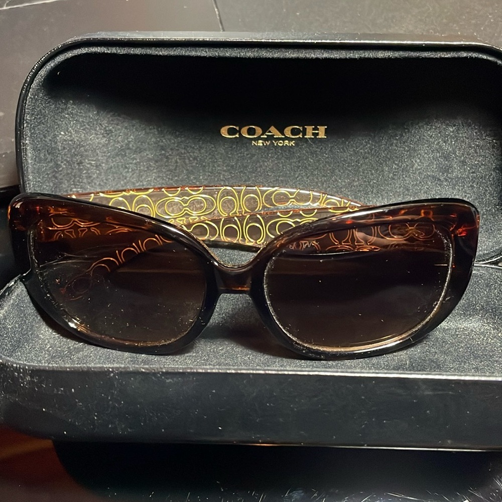Gently used Coach women’s sunglasses